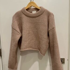 H&M Soft Blush Knit Sweater